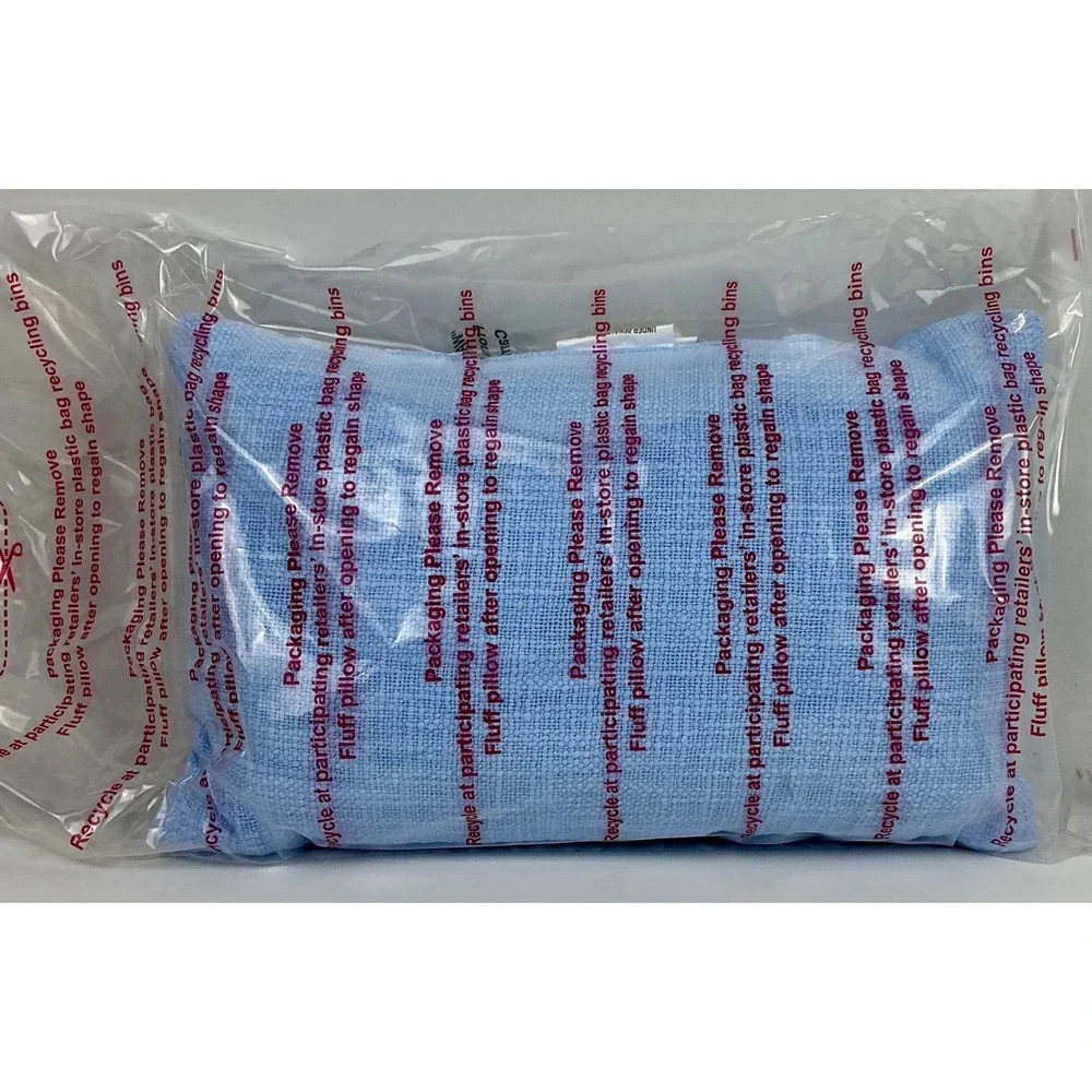 Room Essentials Toss Pillow Light Blue Small Decorative Accent Pillow New 12x18